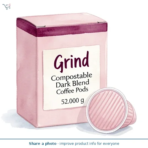 Grind Compostable Dark Blend Coffee Pods
