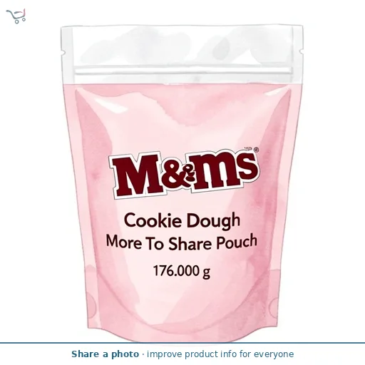 M&Ms Cookie Dough More To Share Pouch 