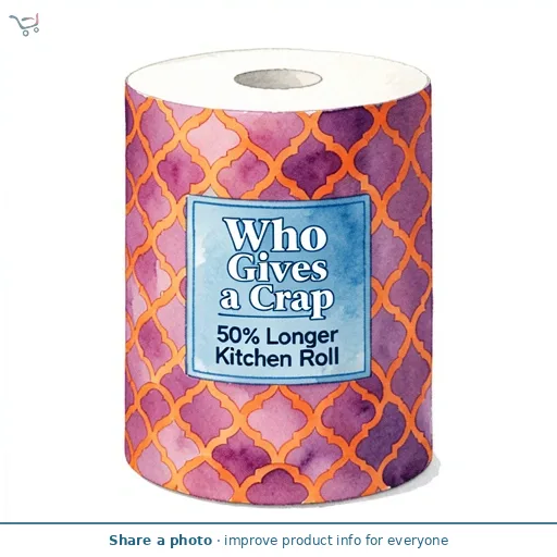 Who Gives A Crap 50% Longer Kitchen Roll