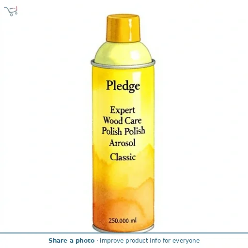 Pledge Expert Wood Care Polish Aerosol Classic 250ml