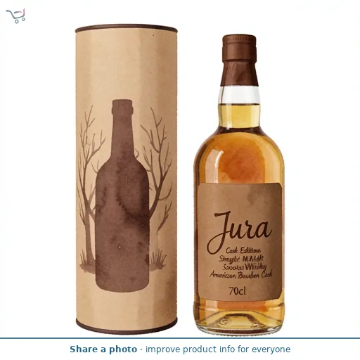 Jura Single Malt Scotch Whisky Bourbon Cask 70cl