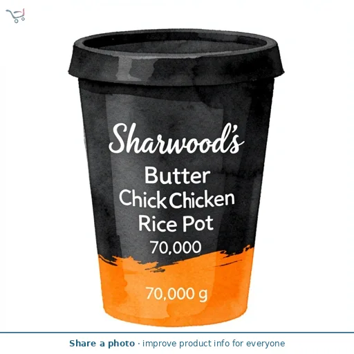 Sharwoods Butter Chicken Rice Pot 70g