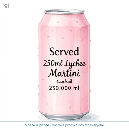 SERVED Lychee Martini 8%
