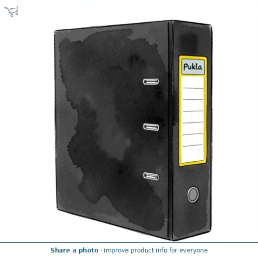 Pukka Recycled Ringbinder Black