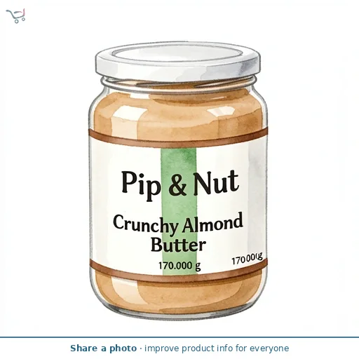 Pip & Nut Crunchy Almond Butter