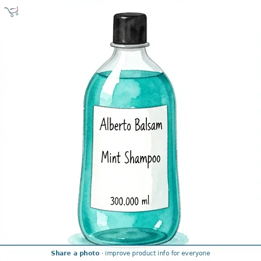 Alberto Balsam Mint Shampoo 