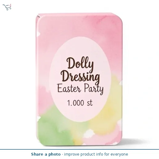 Sticker Dolly Dressing Easter Party