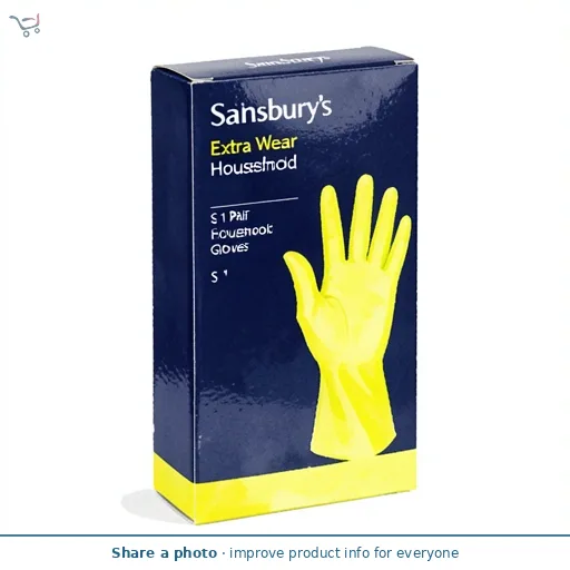 Sainsbury's Extra Wear Household Gloves S 1 Pair