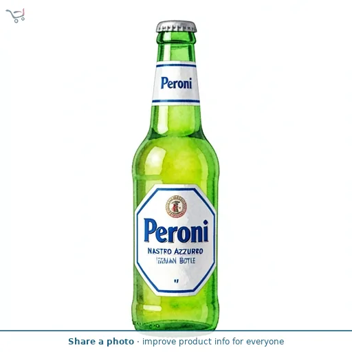 Peroni Nastro Azzurro Italian Beer 620ml Bottle