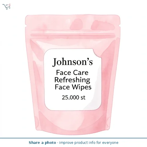 Johnson's Face Care Refreshing Face Wipes