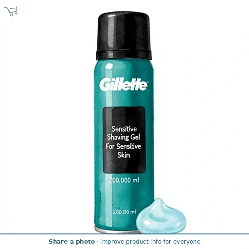 Gillette Sensitive Shaving Gel For Sensitive Skin