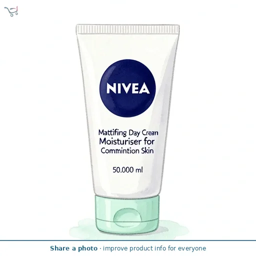 Nivea Mattifying Day Cream Moisturiser for Combination Skin 50ml