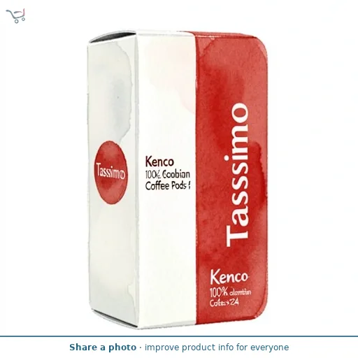 Tassimo Kenco 100% Colombian Coffee Pods x24