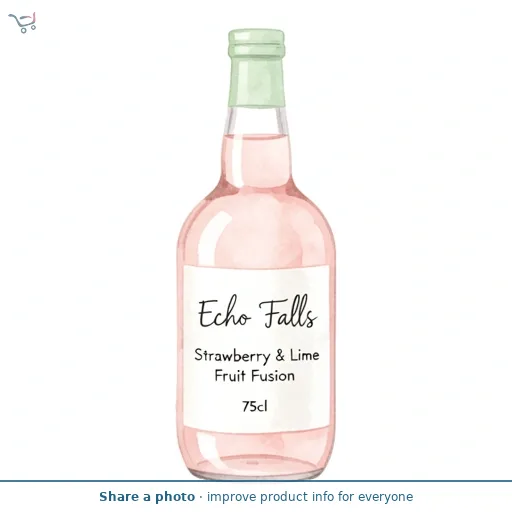 Echo Falls Strawberry & Lime Fruit Fusion 75cl