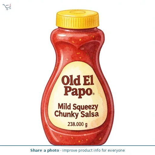 Old El Paso Mild Squeezy Chunky Salsa 238g