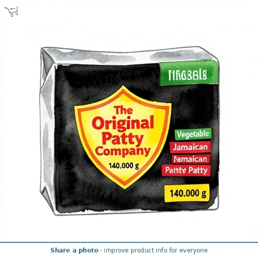 The Original Patty Company Vegetable Jamaican Patty