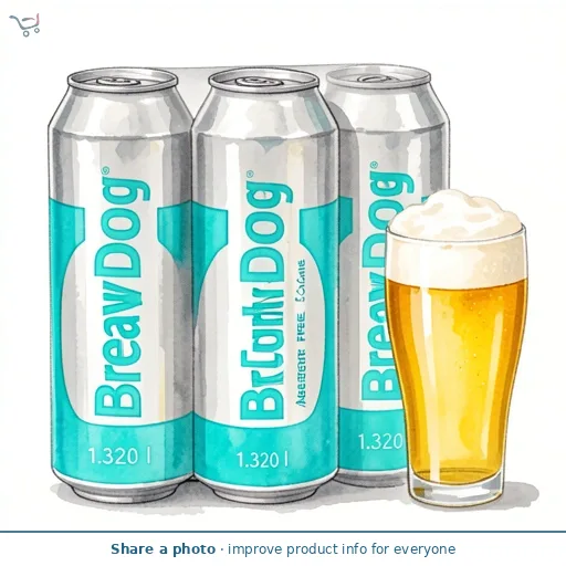 BrewDog Punk Alcohol Free Beer Cans 