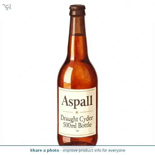 Aspall Draught Cyder 500ml Bottle