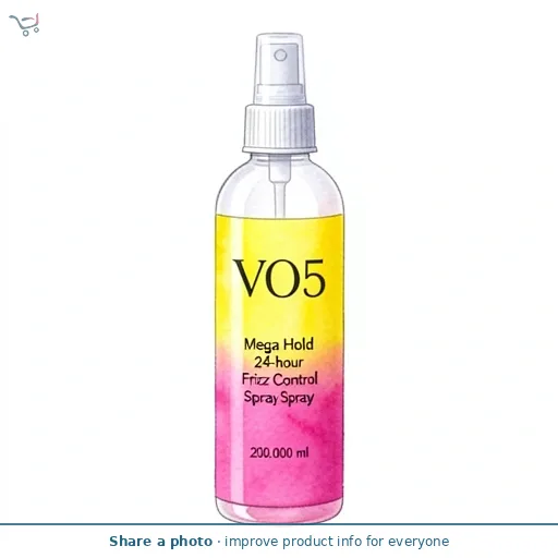 VO5 Mega Hold 24-hour Frizz Control Spray