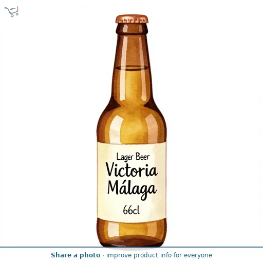 Victoria Málaga Lager Beer 66cl