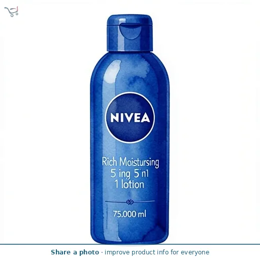 Nivea Rich Moisturising 5 in 1 lotion