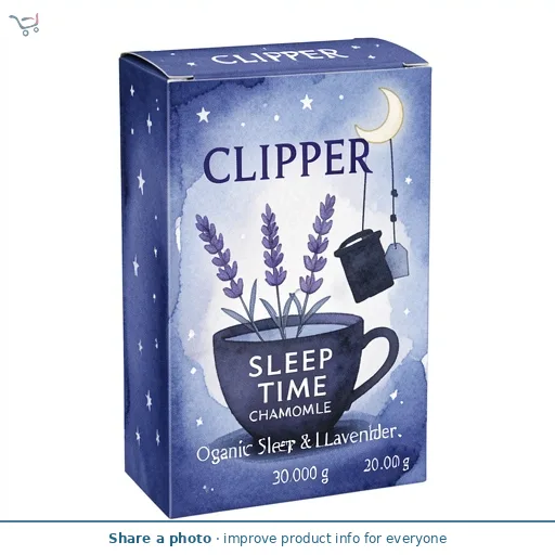 Clipper Organic Sleep Time Chamomile & Lavender 20 Tea Bags
