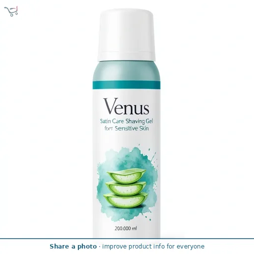Venus Satin Care Shaving Gel for Sensitive Skin