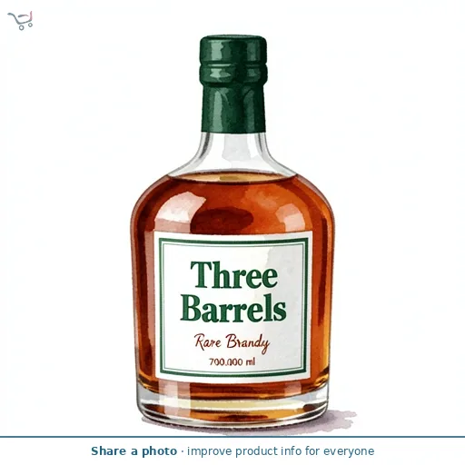 Three Barrels Rare Brandy 