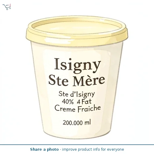 Isigny Ste Mere d'Isigny 40% Fat Creme Fraiche