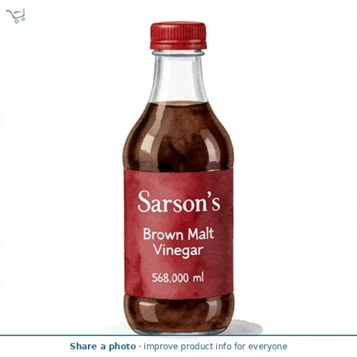Sarson's Brown Malt Vinegar 568ml