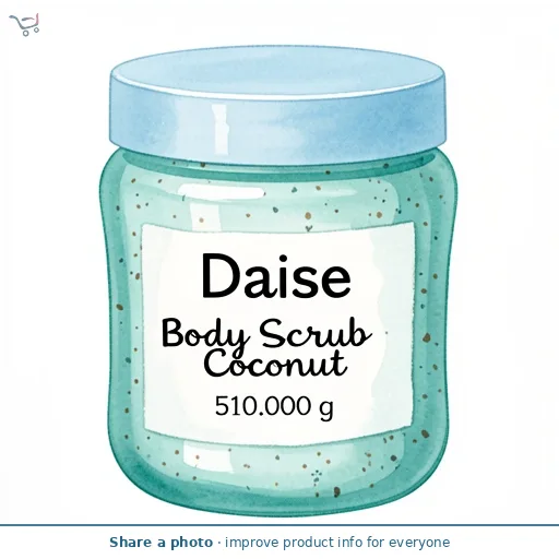 Daise Body Scrub Coconut 510g