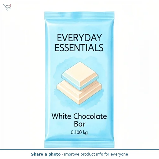 White Chocolate Bar 100g