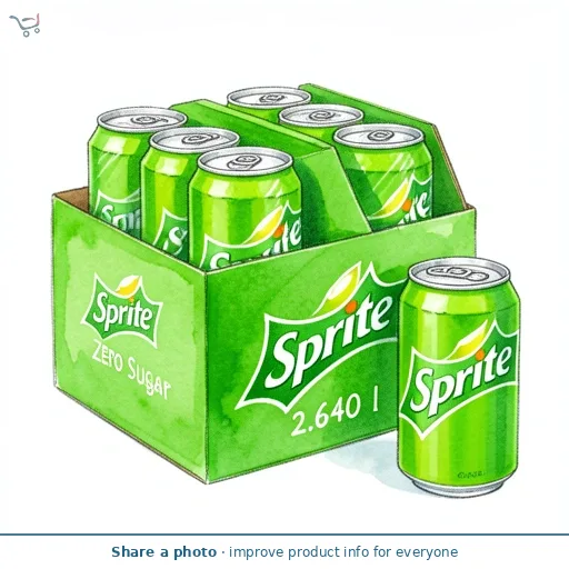 Sprite Zero Sugar 8x330ml