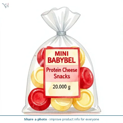 Mini Babybel Protein Cheese Snacks 6 x 20g
