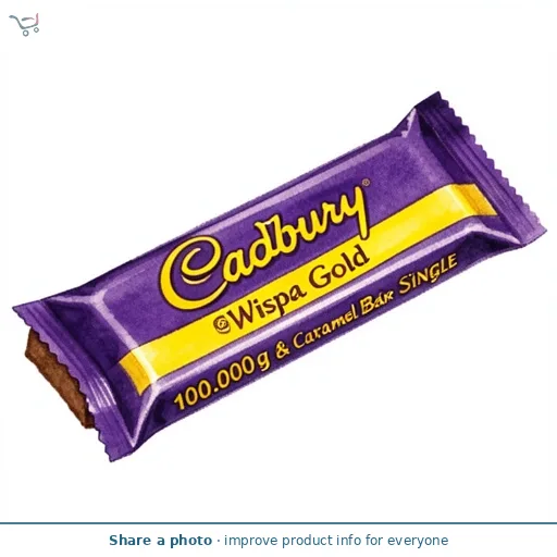 Cadbury Wispa Gold Chocolate & Caramel Bar Single 48g