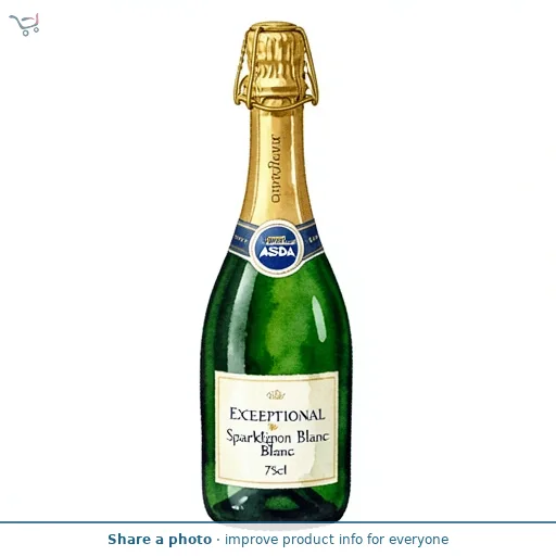 Exceptional by ASDA Sparkling Sauvignon Blanc 75cl