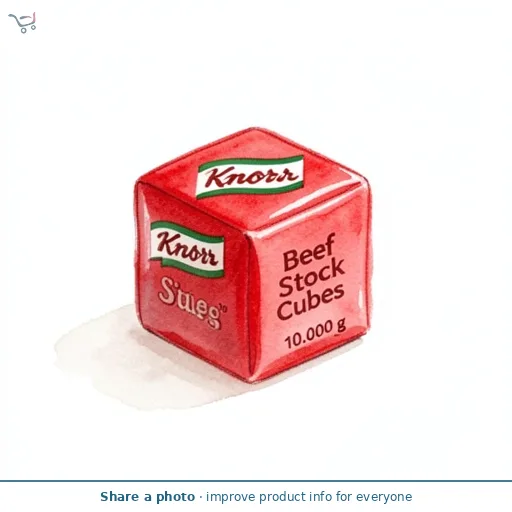Knorr Beef Stock Cubes 8x10g