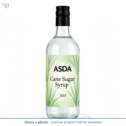 ASDA Cane Sugar Syrup 50cl
