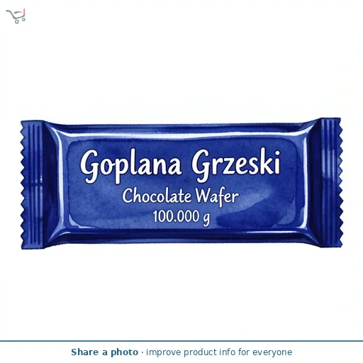 Goplana Grzeski Chocolate Wafer 36G