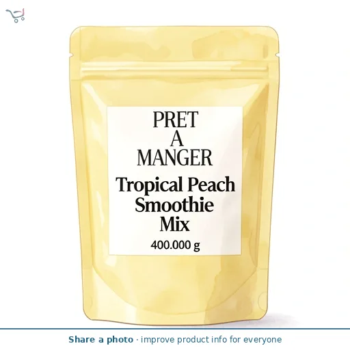 Pret A Manger Tropical Peach Smoothie Mix 400g