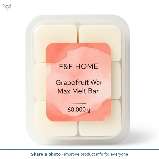 F&F Home Grapefruit Wax Melt Bar 60g