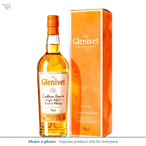 The Glenlivet Caribbean Reserve Single Malt Scotch Whisky 70cl
