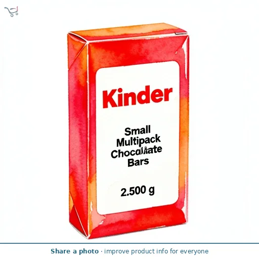 Kinder Small Multipack Chocolate Bars 4x2.5g