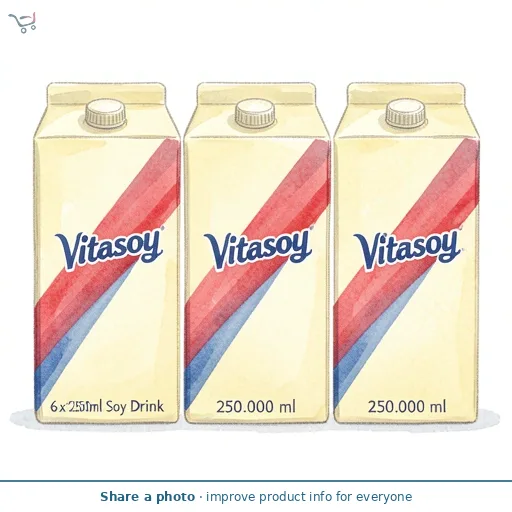 Vitasoy 6 x 250ml Soy Drink
