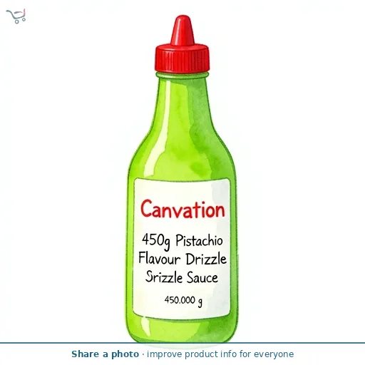 Carnation 450g Pistachio Flavour Drizzle Sauce