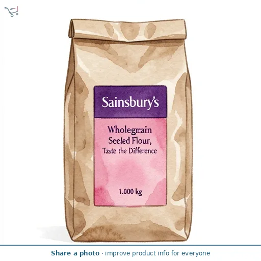 Sainsbury's Wholegrain Seeded Flour, Taste the Difference 1kg