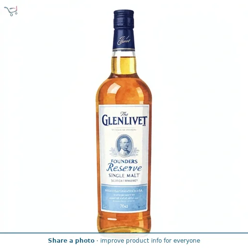 The Glenlivet Founder's Reserve Single Malt Scotch Whisky 70cl