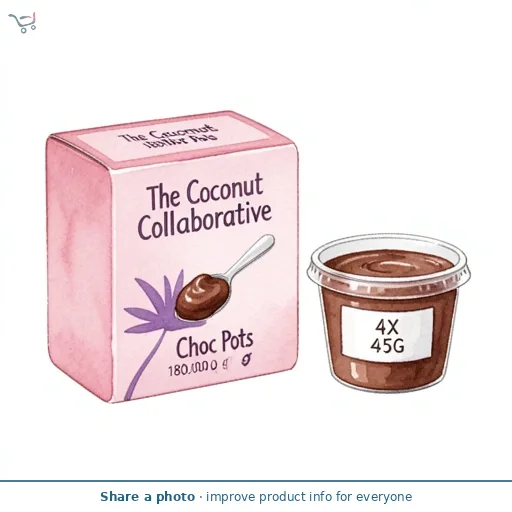 The Coconut Collaborative Choc Pots 4 x 45g