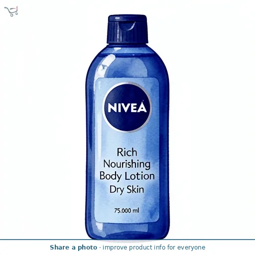 Nivea Rich Nourishing Body Lotion Dry Skin 75ML
