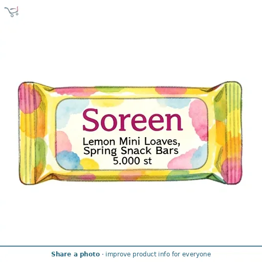 Soreen Lemon Mini Loaves, Spring Snack Bars 5 x 30g